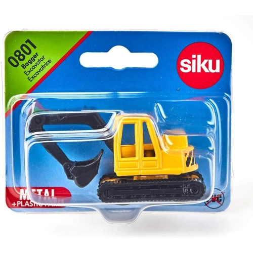 Koparka na gąsienicach model metalowy SIKU S0801